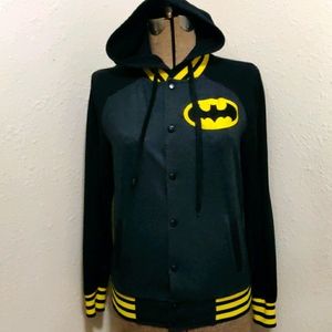 Batman button up coat small